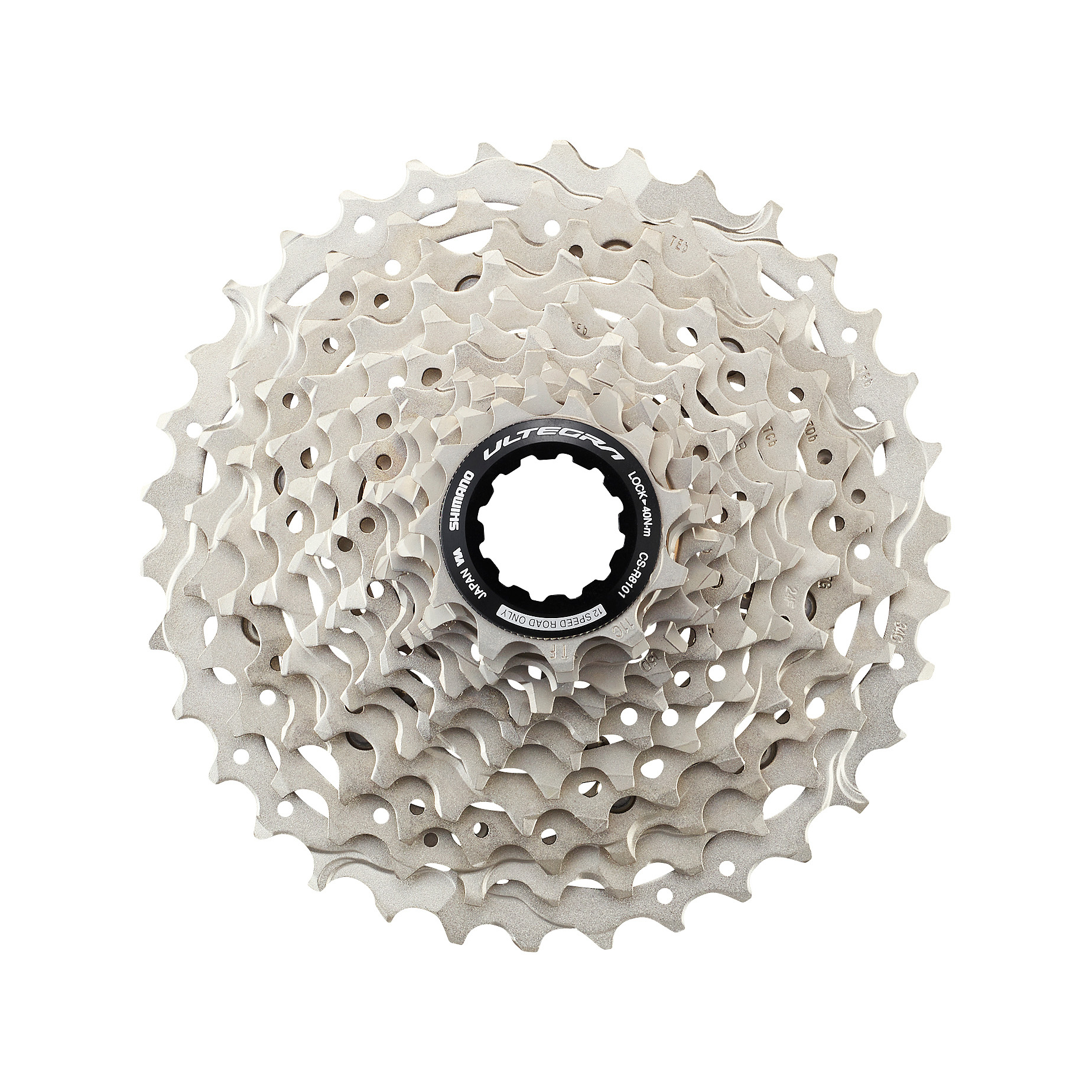 Shimano Ultegra CS-R8101-12 11–34T 飛輪官方實品圖