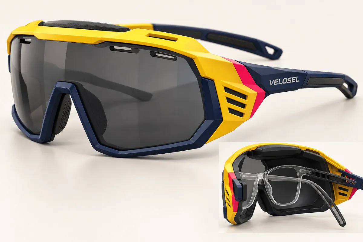 Velosel Terrain C UV400 OTG 騎行眼鏡商品概念圖