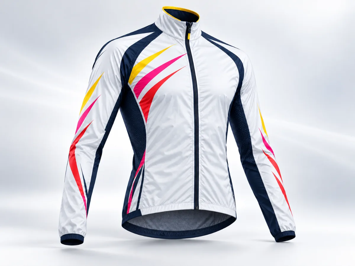 Velosel White Summit 騎行防風外套商品概念圖
